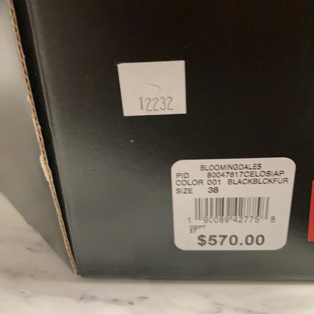 Black Patent Leather And Real Fur Booties - image 5